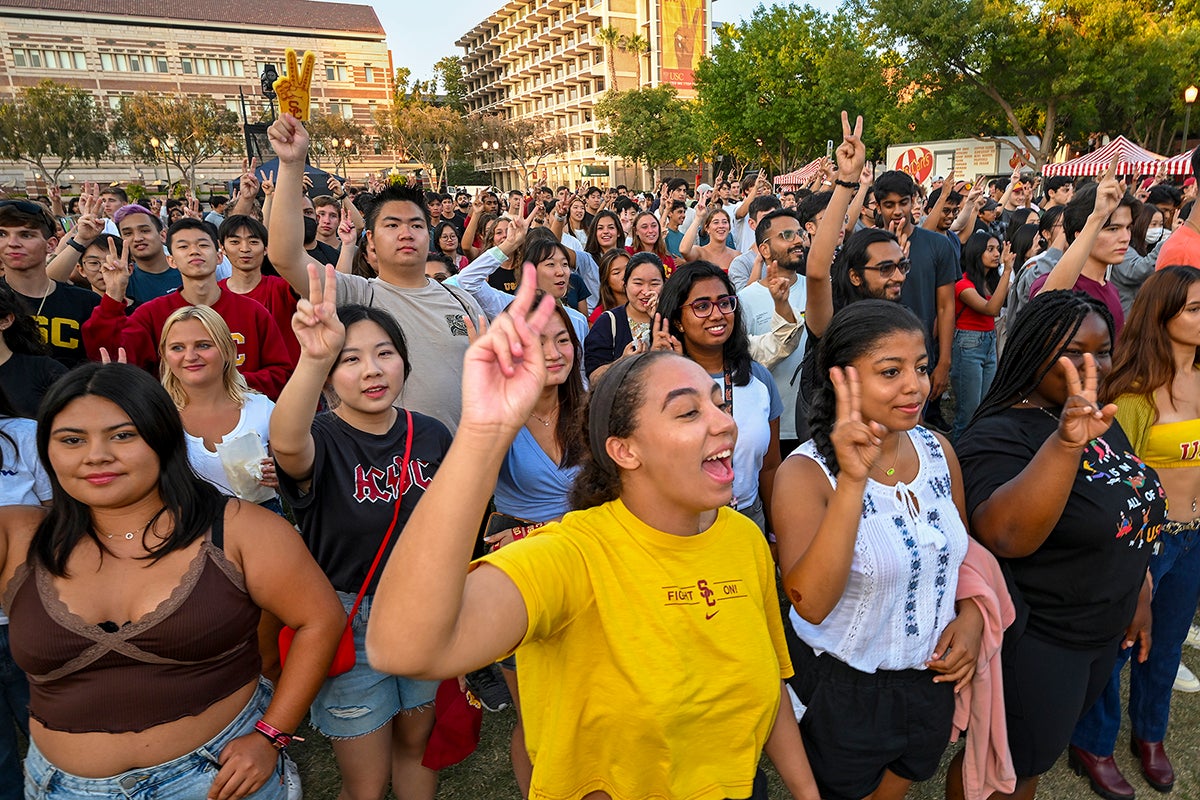 Favorite USC photos: Spirit Rally