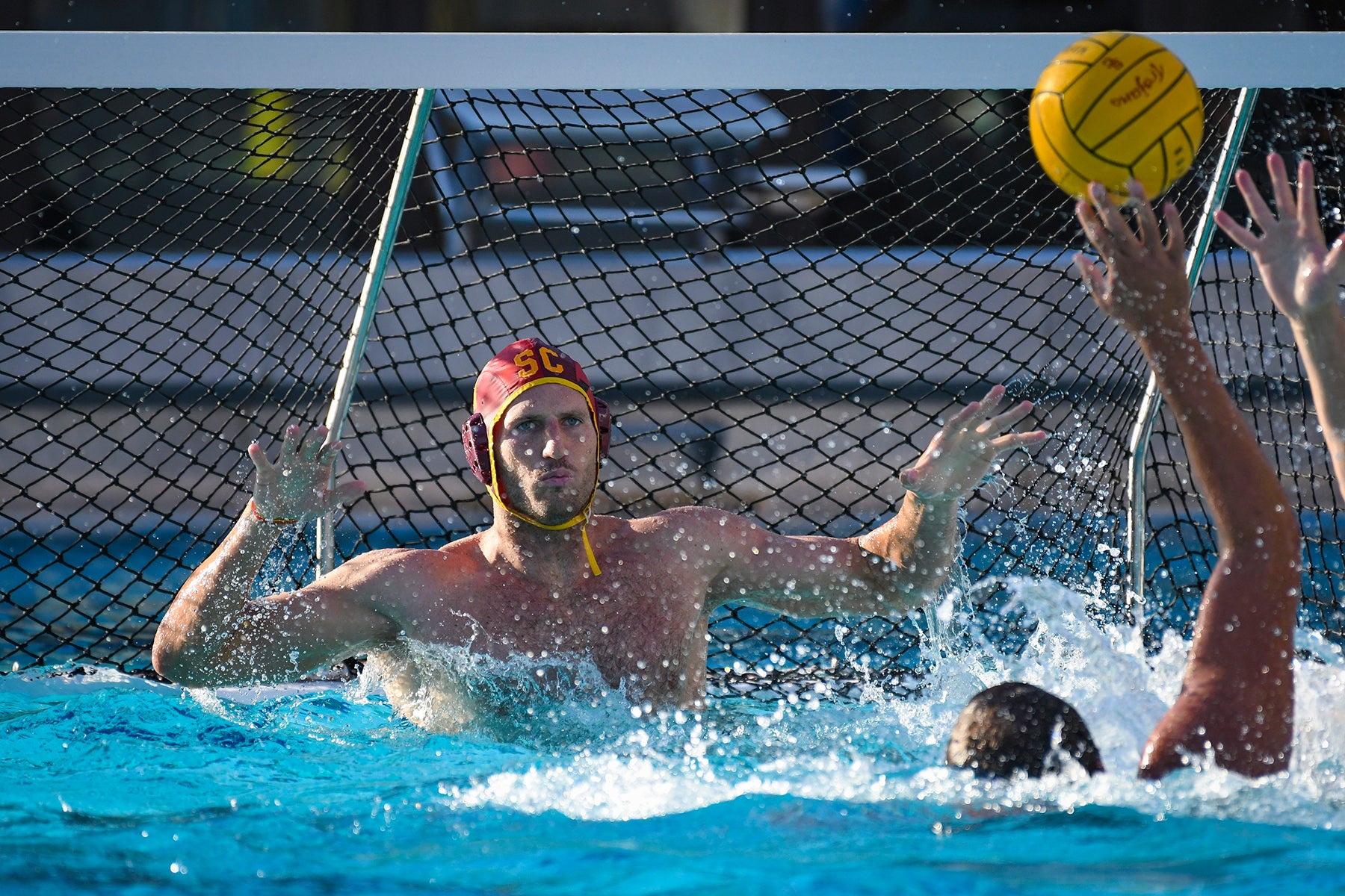 USC water polo player McQuin Baron