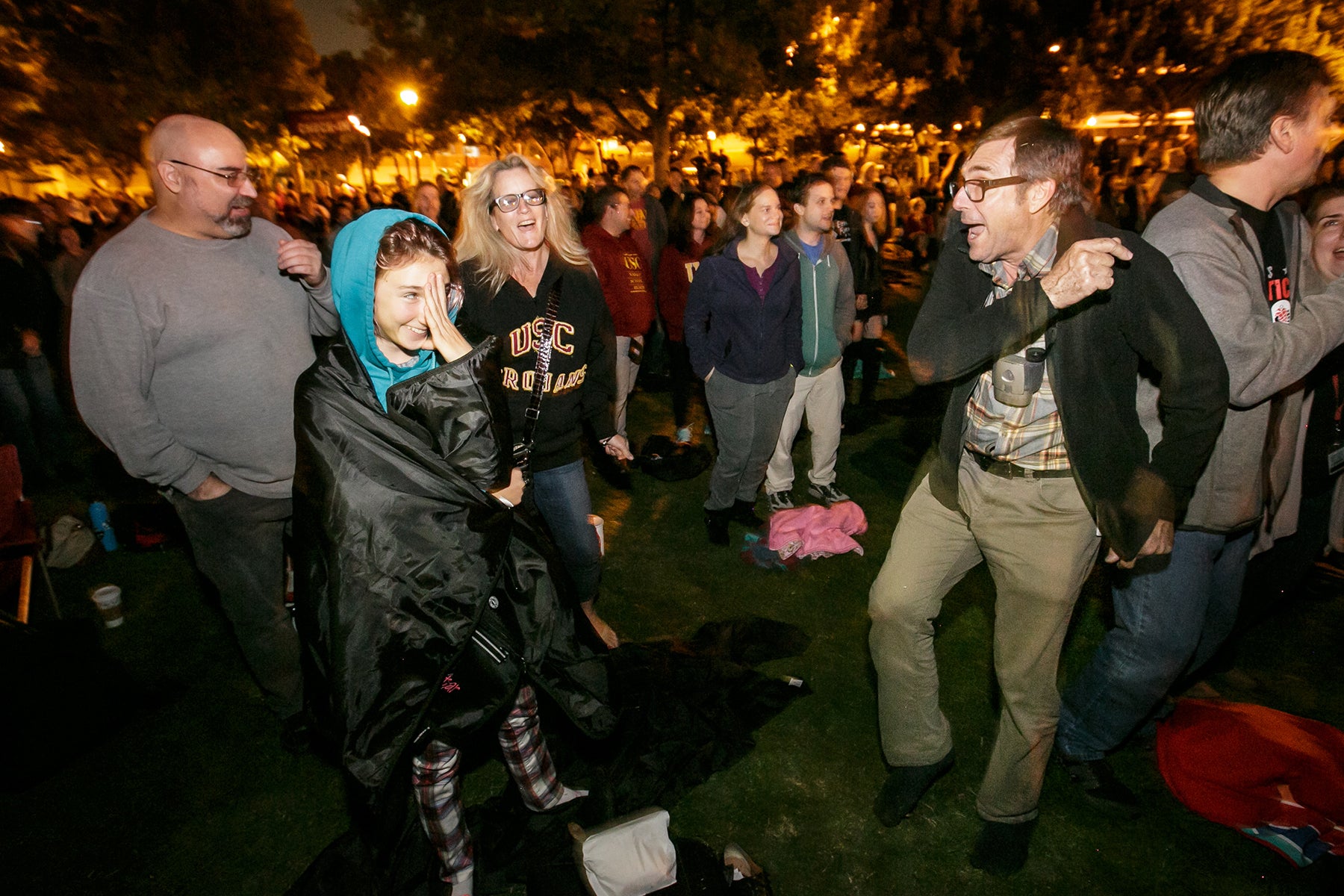 concert-goers for B-52s