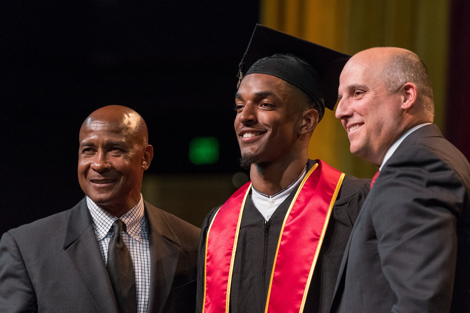 Jalen Greene at commencement