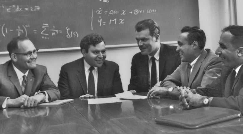 1963 photos of math professors
