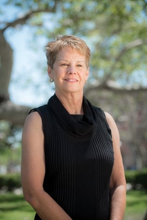 Amy Ross, president of the USC Alumni Association Board of Governors. Photo by Chris Shinn