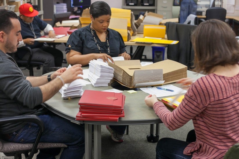 USC admissions letters