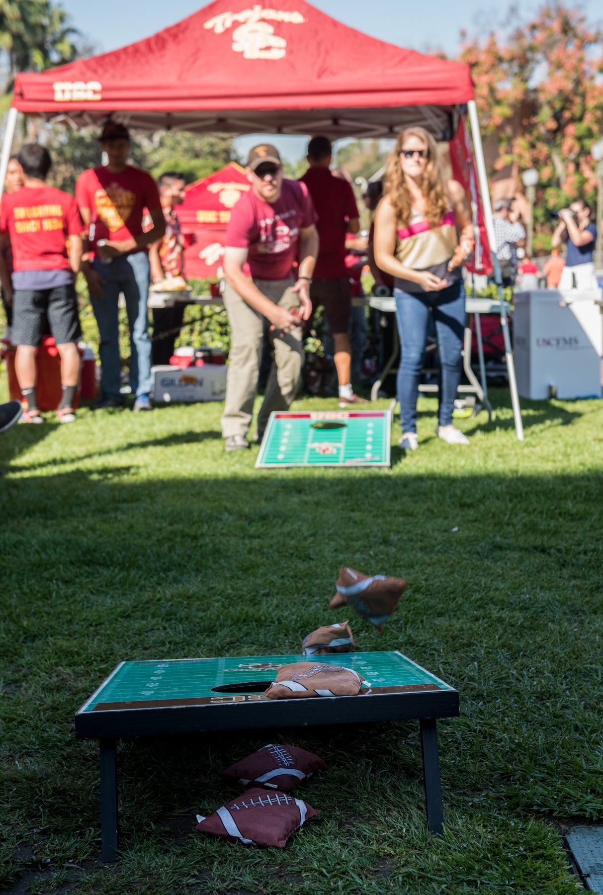 tailgating USC football 