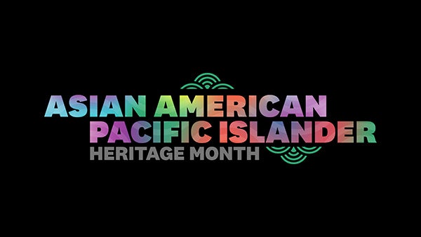 Asian American Pacific Islander Heritage Month word art