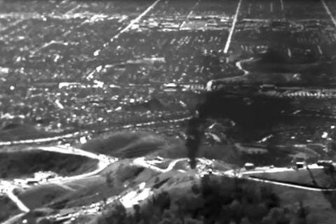 footage of Aliso Canyon gas leak