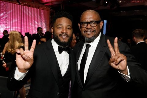 Ryan Coogler and Forest Whitaker
