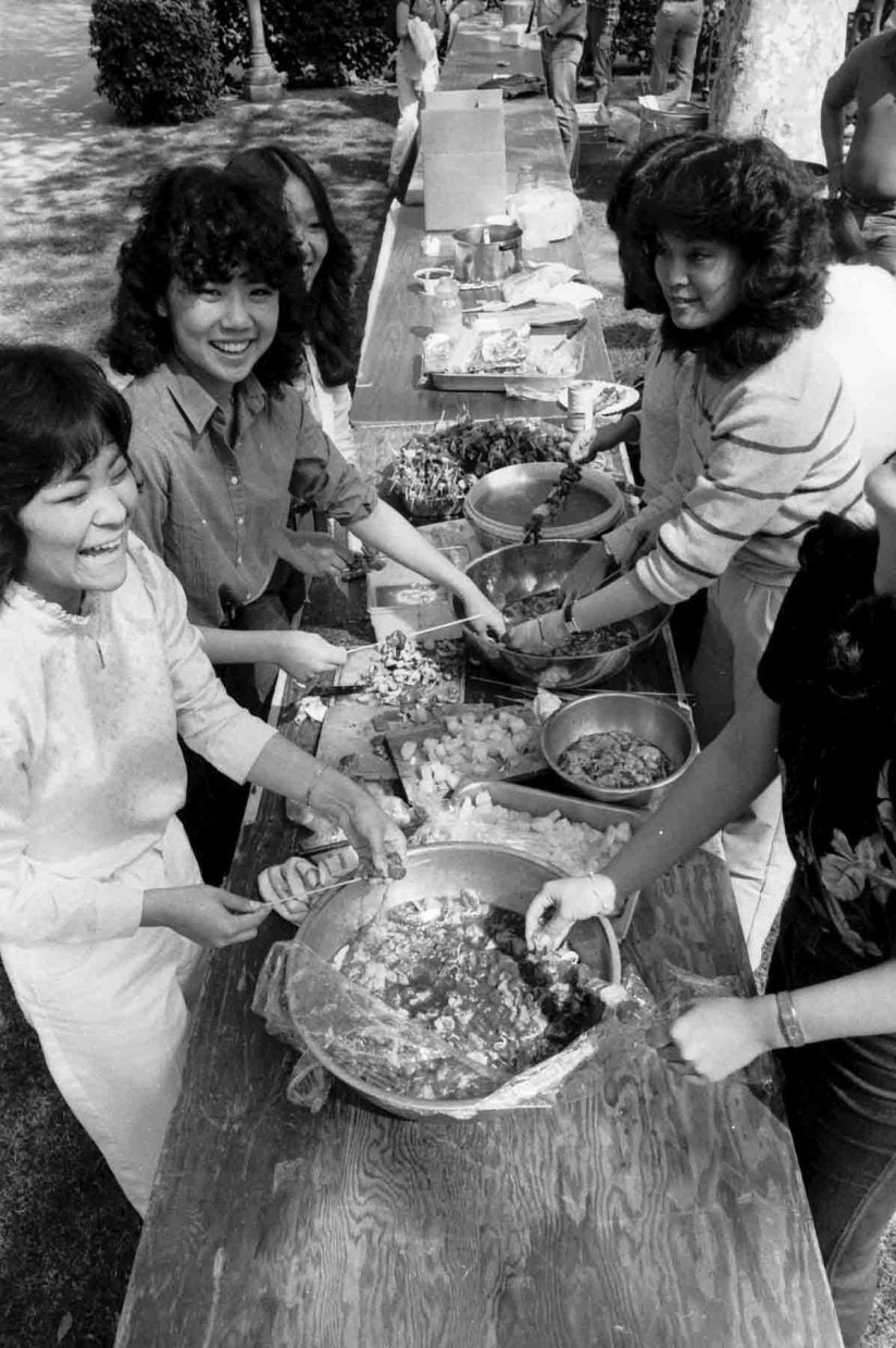 APASS lunch in 1982