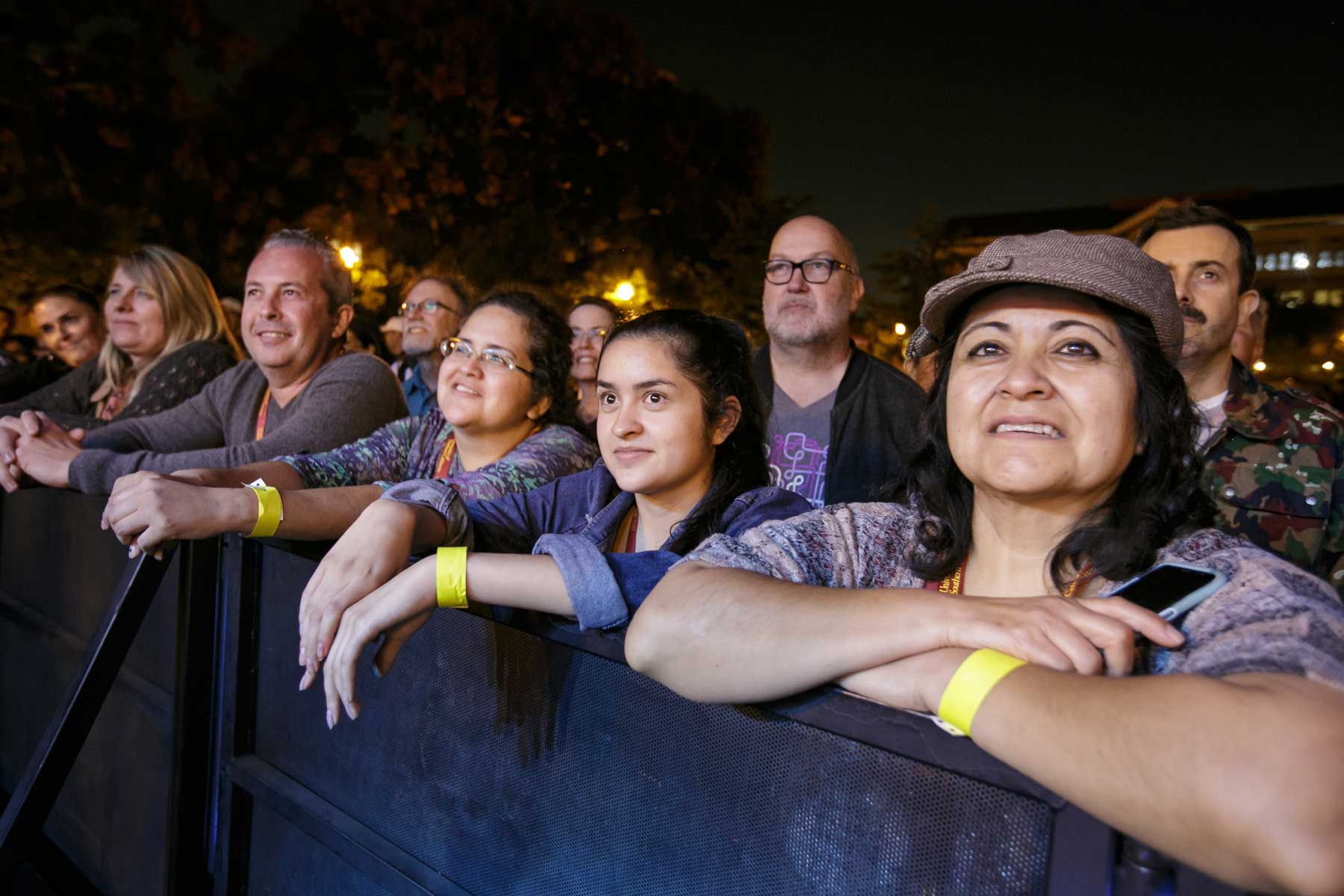 Audience at B52's concert