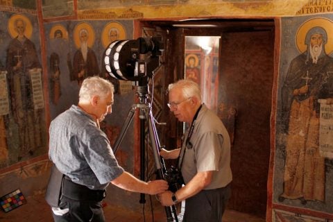 Zuckermans digitally capture Byzantine murals