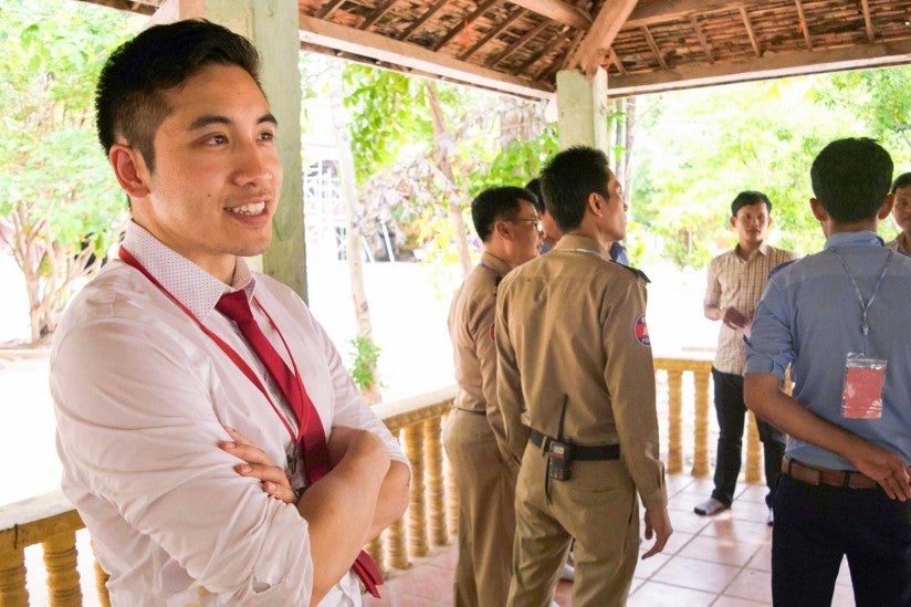 Michael Pham in Cambodia
