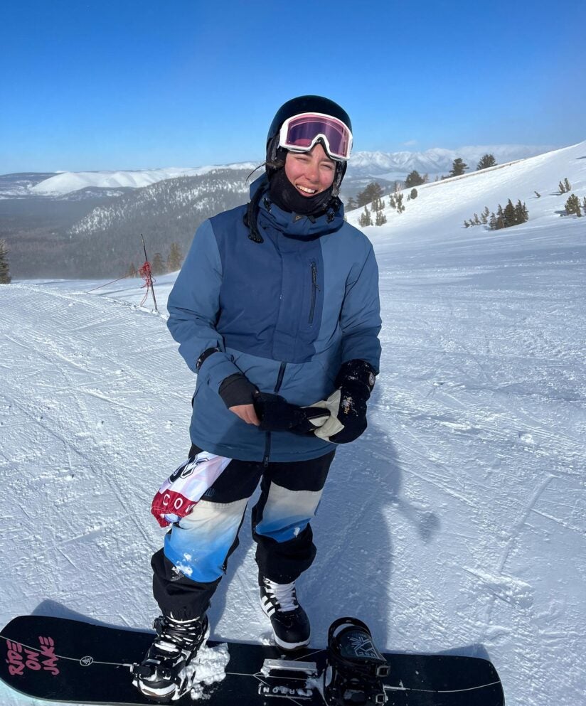 USC ski and snowboard team: Chloe Barker