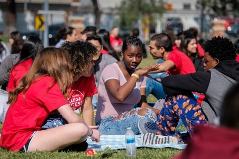 College Access Day on Great Lawn