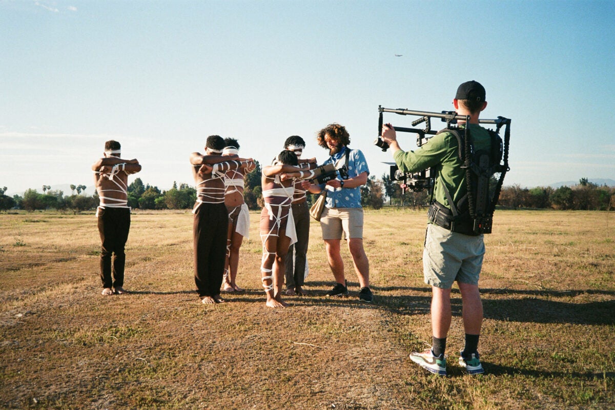 USC Kaufman students’ business startup: filming urban dancers.