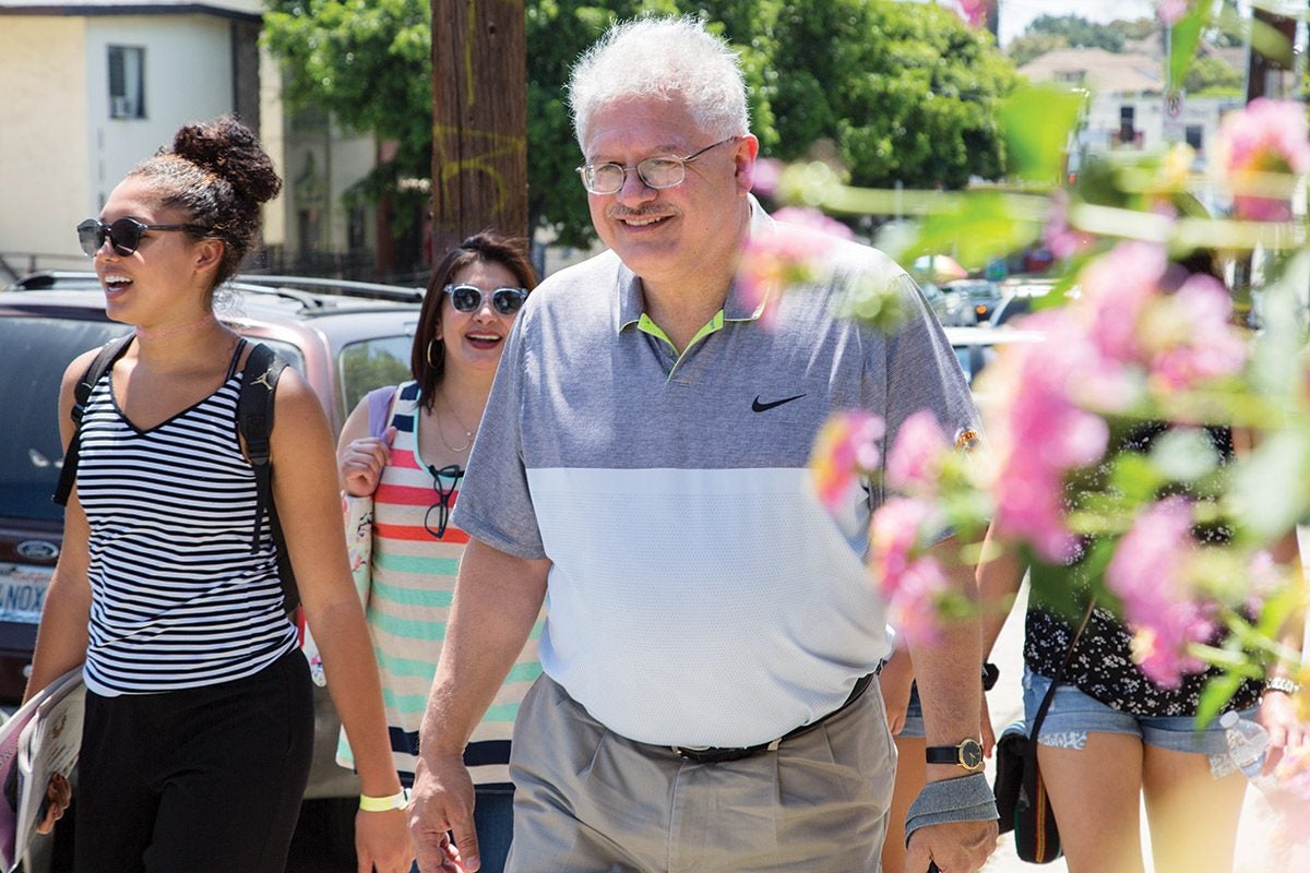 George Sanchez faculty mentor for first-generation students