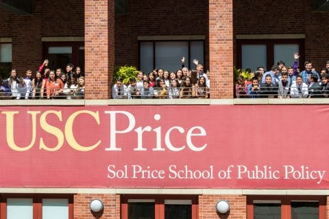 East LA high school USC Price partnership