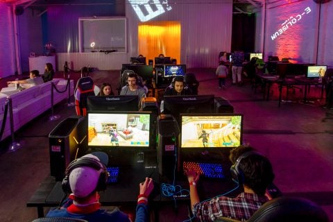 Esports in Los Angeles: E-Coliseum gamers