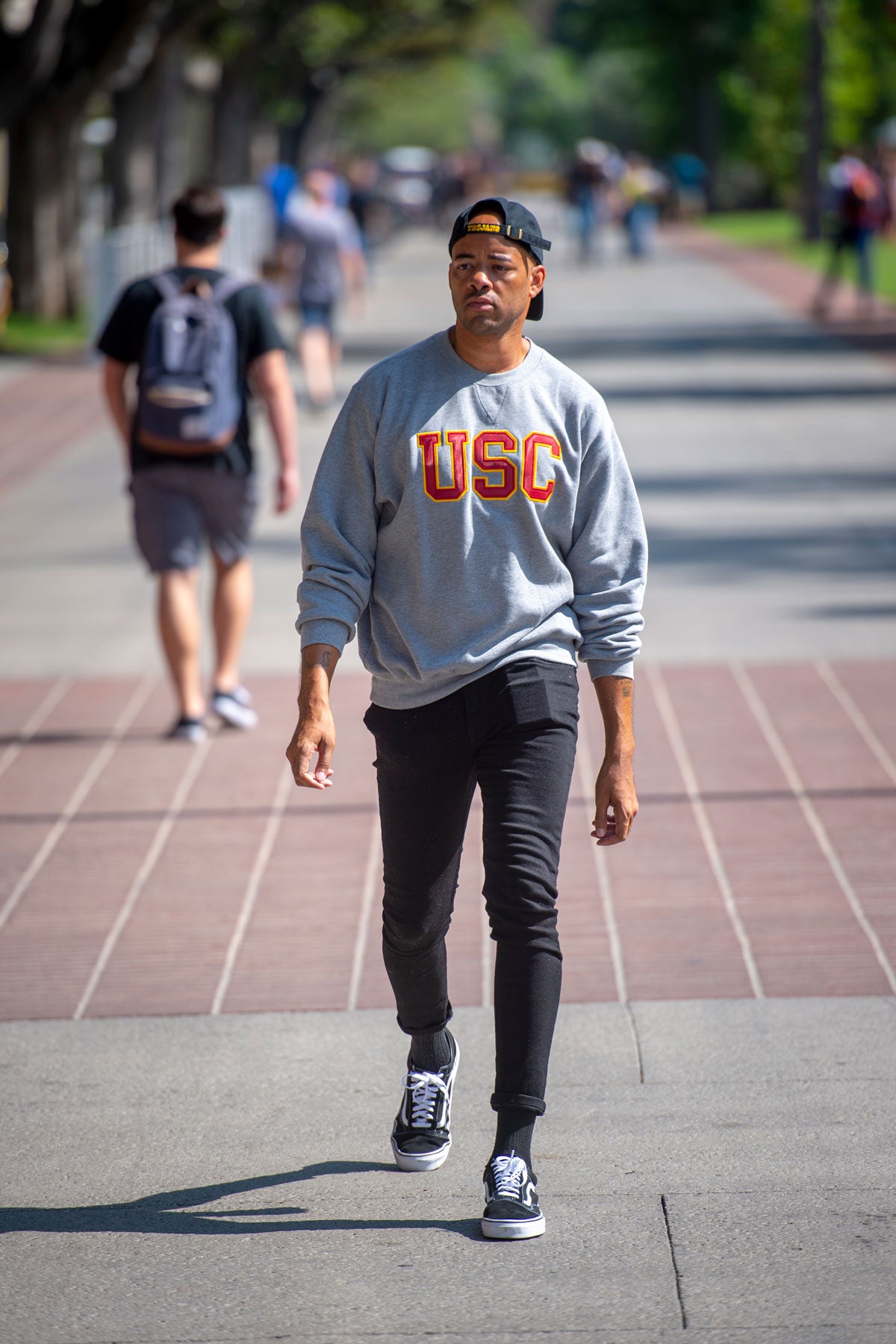 USC transfer student Ethan Ward