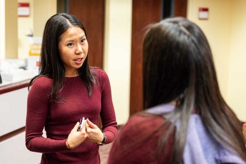 First-generation USC student career mentor