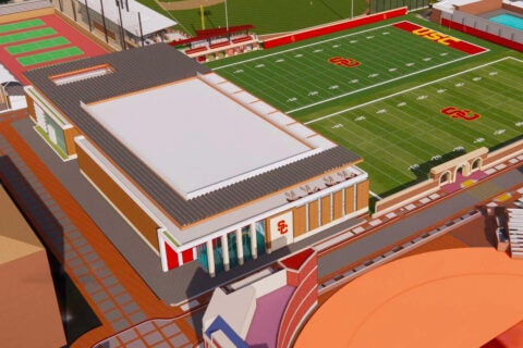 USC Athletics facilities: second football practice field