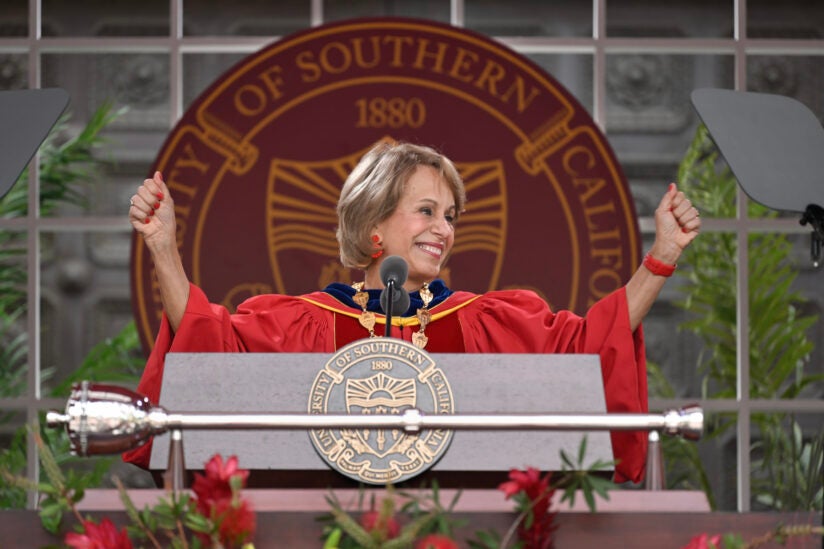 USC 2023 commencement: President Carol L. Folt