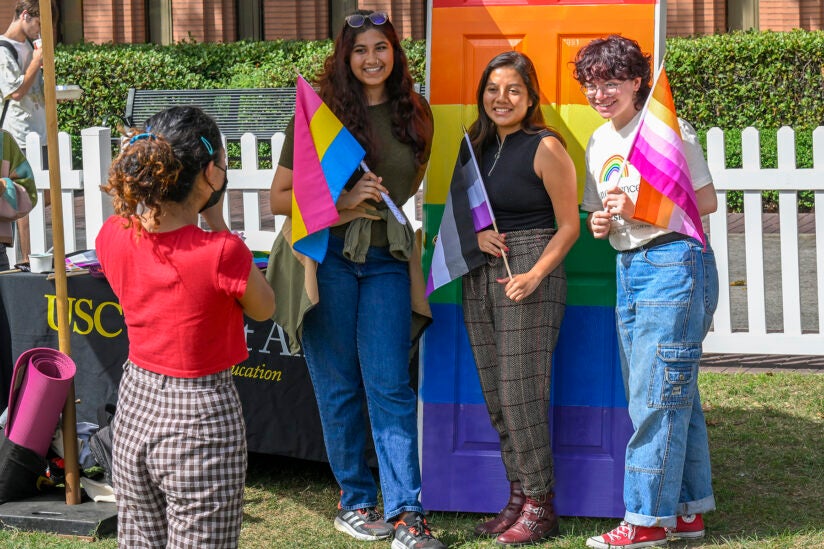 PrideFest: Amulya Jasti, Jazmin Gallegos and Mel Persell