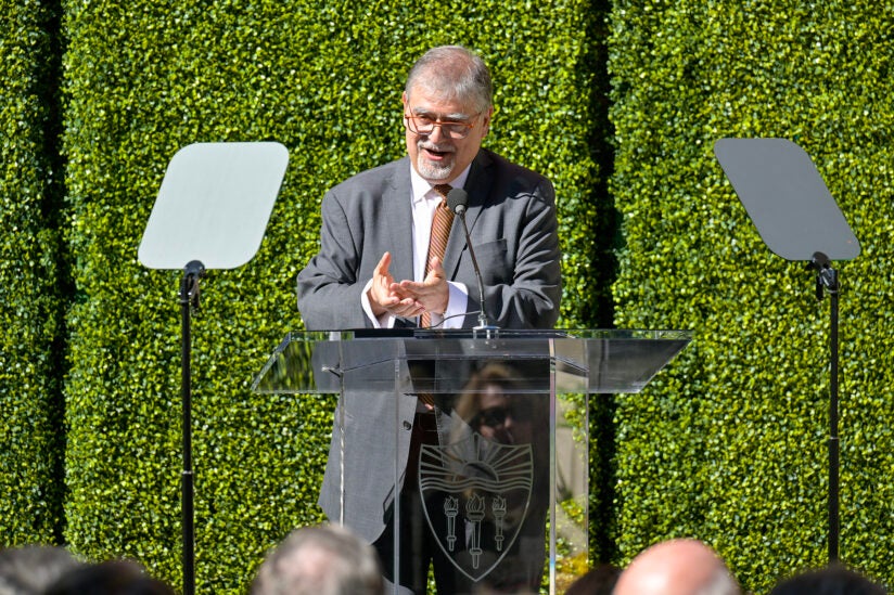 USC Alfred E. Mann School of Pharmacy and Pharmaceutical Sciences naming ceremony: Dean Vassilios Papadopoulos