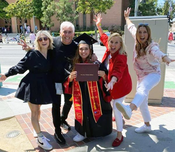 USC 2022 commencement: Goldfarb family