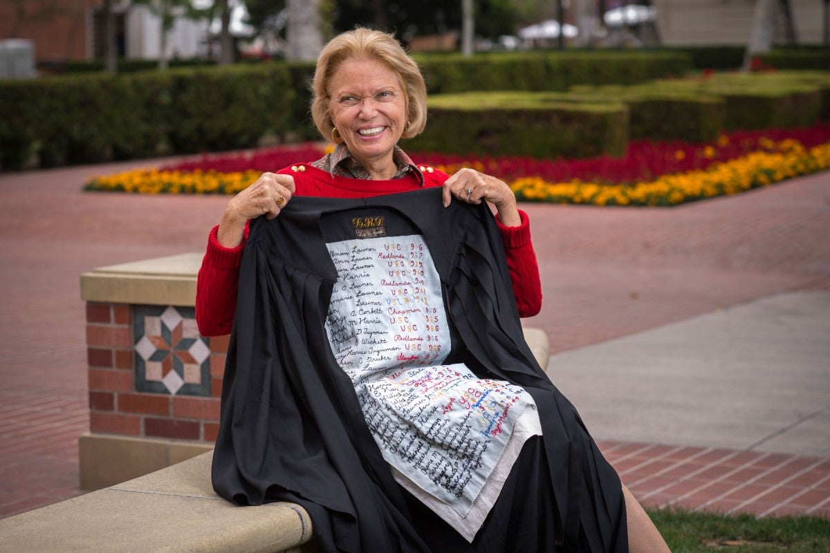 100-year-old graduation robe