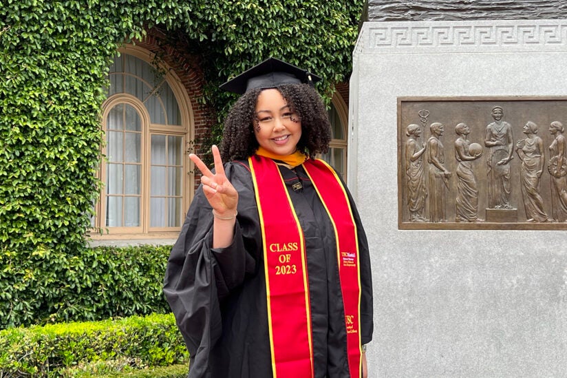 USC 2023 commencement: Welela Makonnen