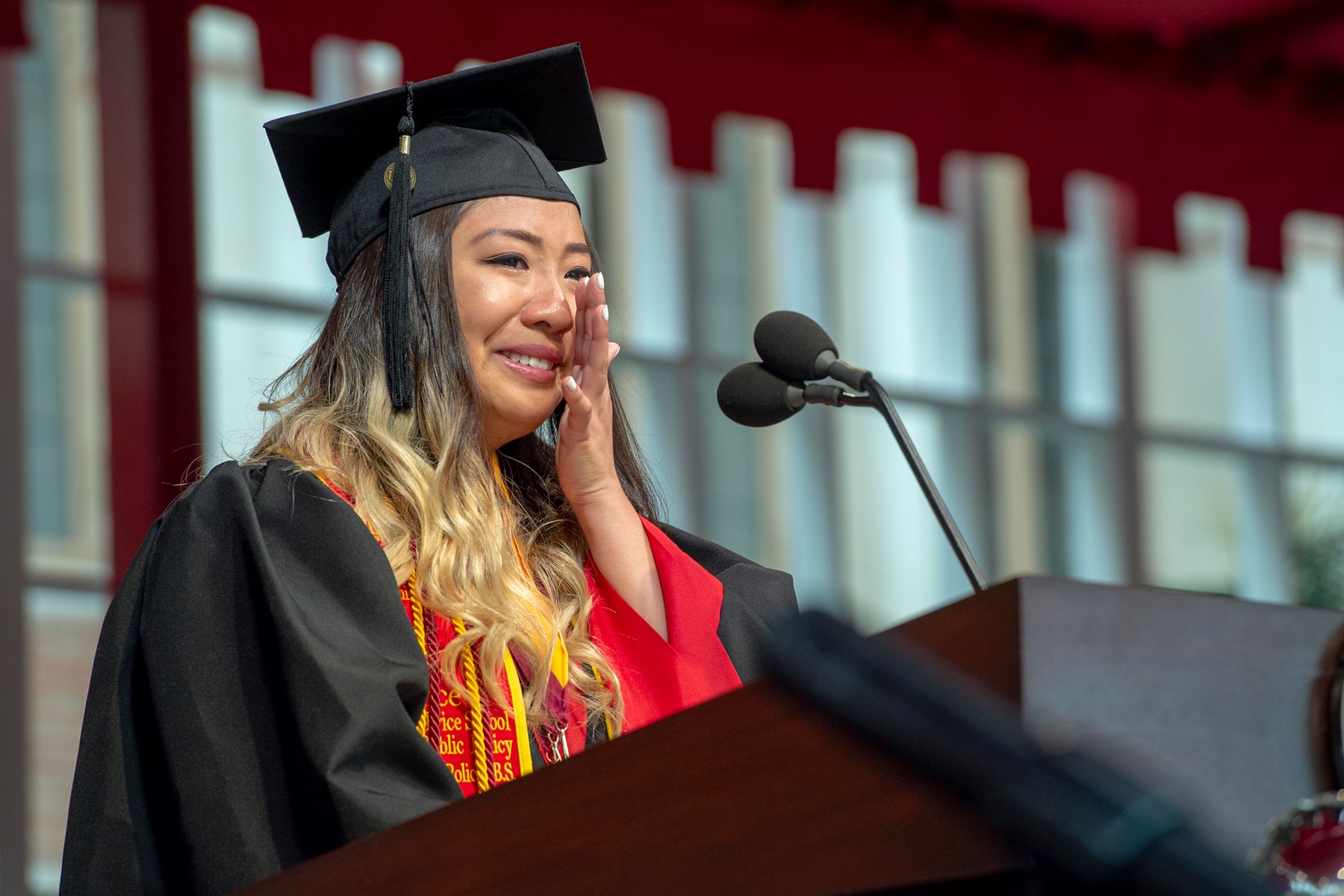 USC valedictorian Ivana Giang