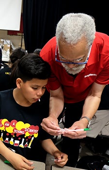 Rocket science for kids: JEP Jeffrey Tate helps Young Scientists program