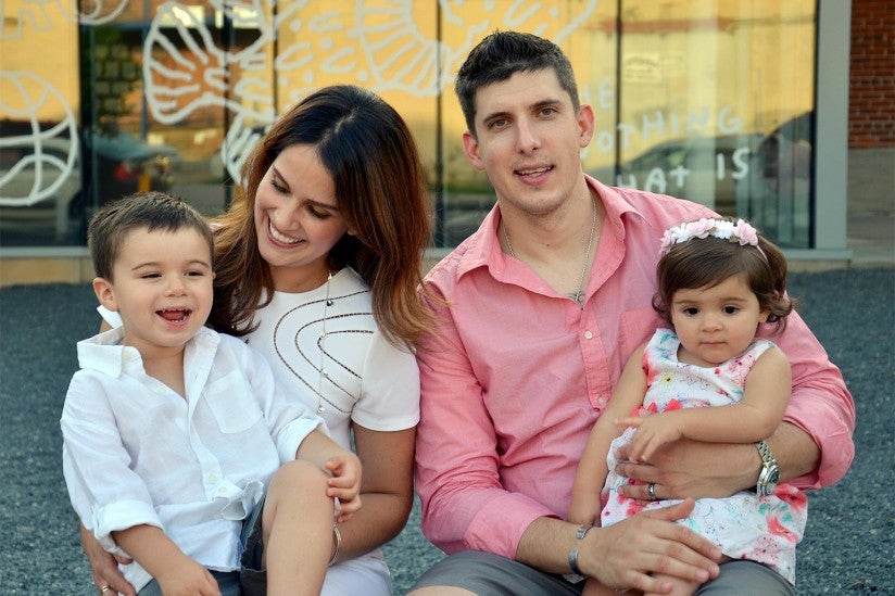 Jeremy Todd and family