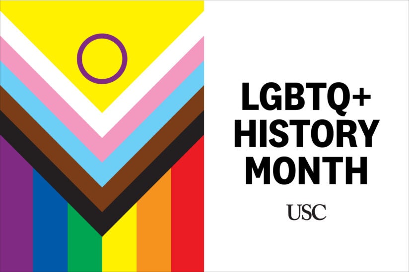 LGBTQ+ History Month logo