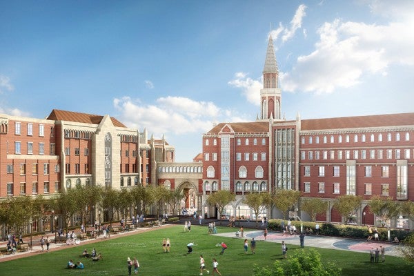 Leavey Honors Hall rendering