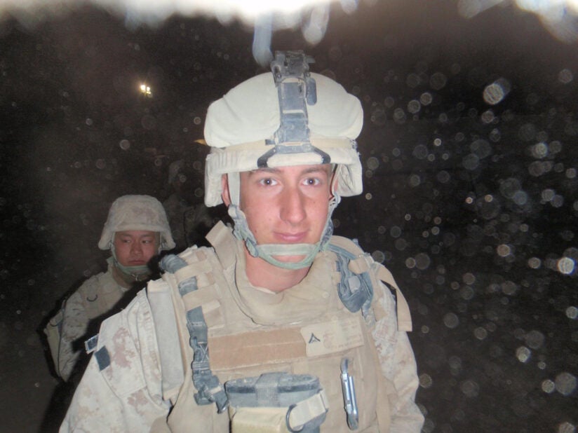 USC veteran Ray Paladino was deployed to Afghanistan in 2009
