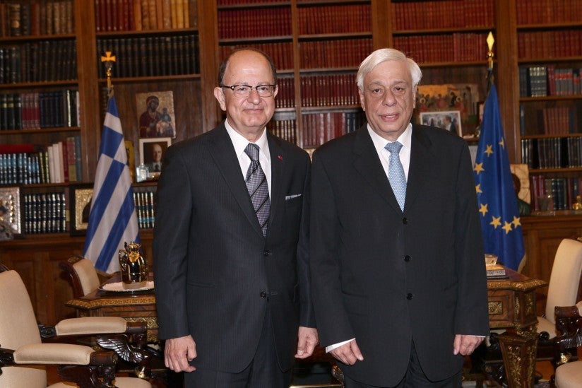 Nikias and president of the Hellenic Republic