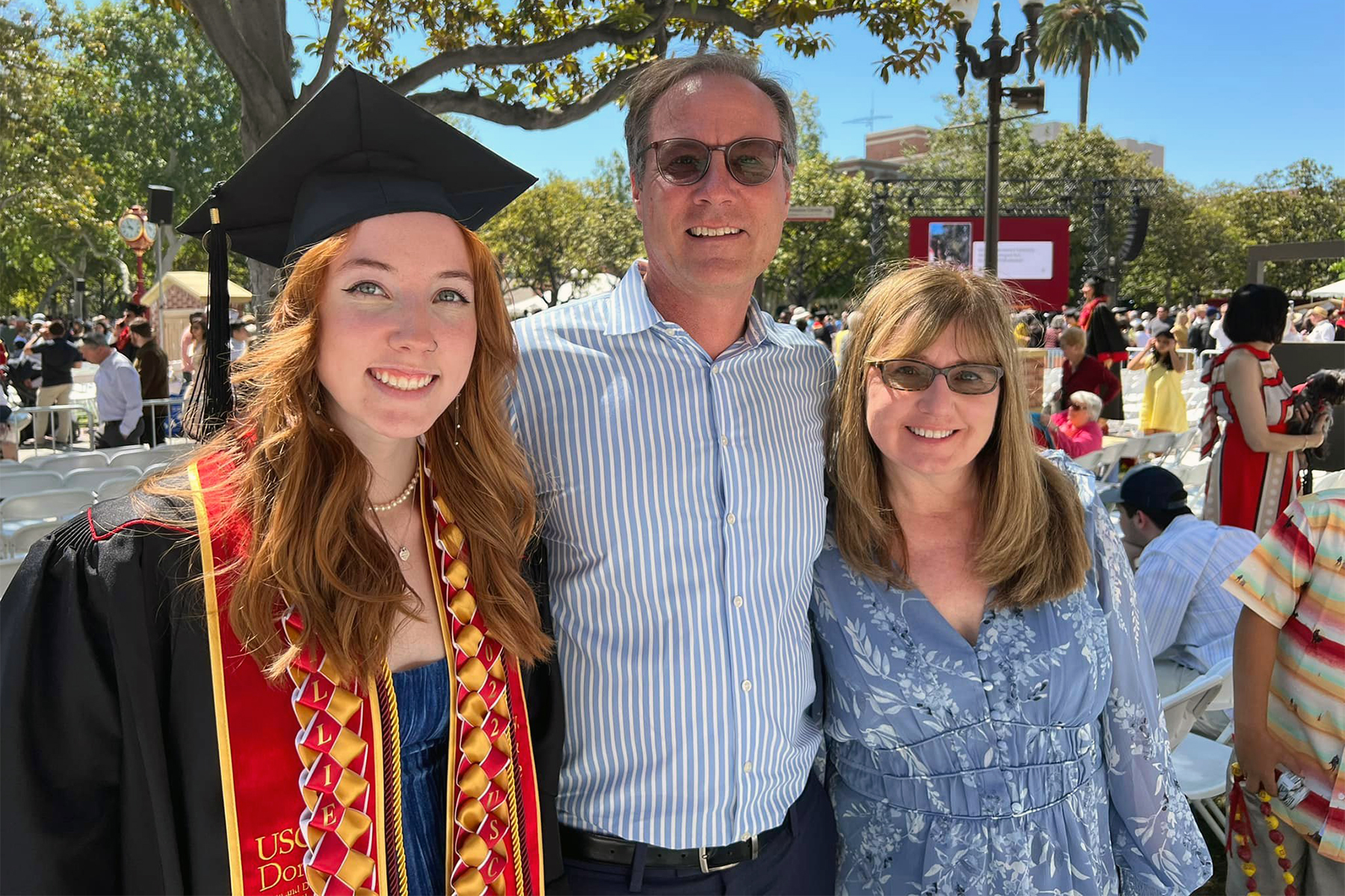 USC 2022 commencement: Rupp family