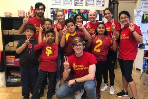 campaign for usc end supports student outreach 
