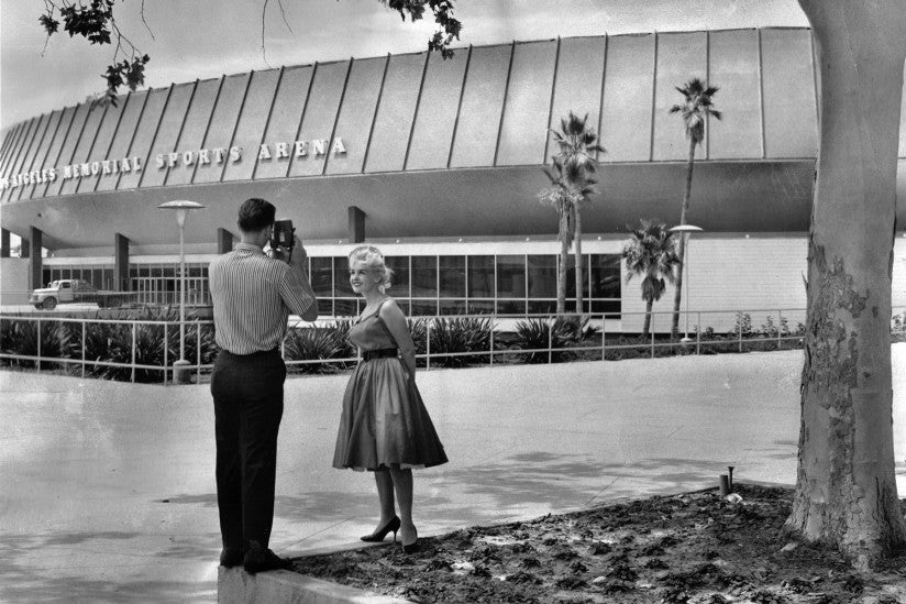 LA Memorial sports arena in 1961