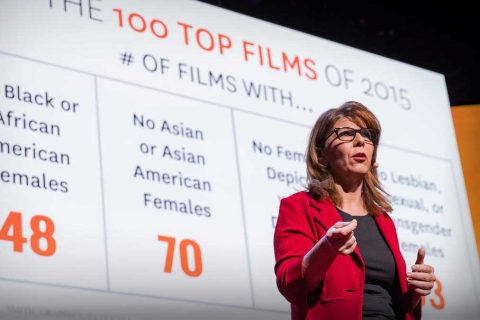 Diversity in Hollywood: Stacy Smith on TED talk stage