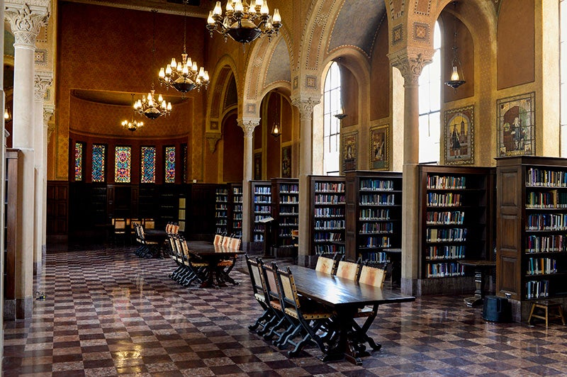 USC Hoose Library study area