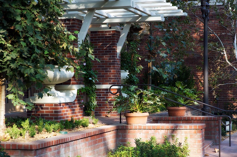 Town and Gown courtyard