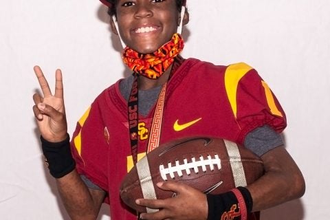 Taylor Hammond leukemia USC fan