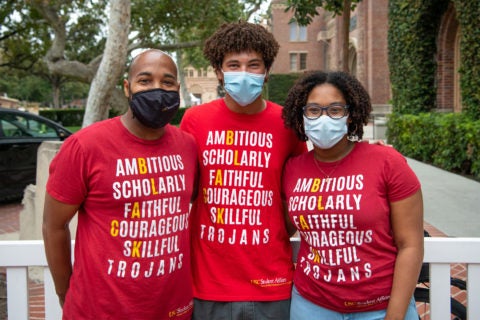 Greedley Harris III, Tyler Trouillot and Jaya Hinton: USC’s Student Equity and Inclusion Programs