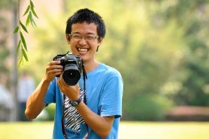 Xinran with camera