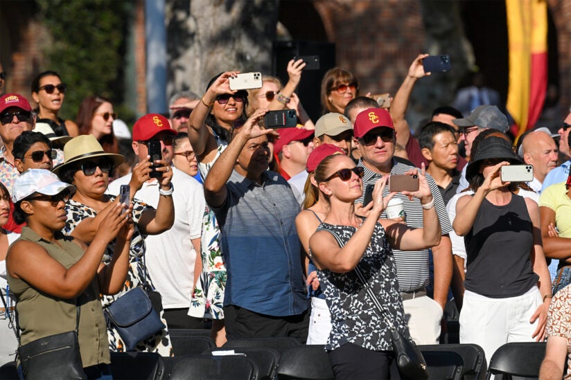 USC new student convocation: Family and friends