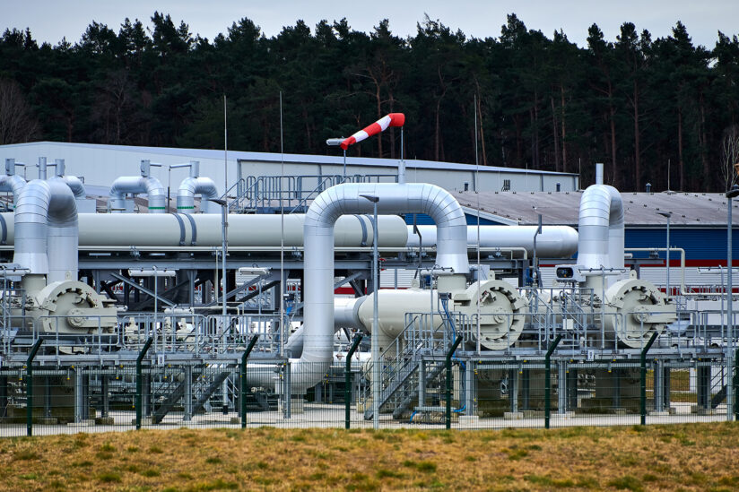Nord Stream 2 Pipeline Landing in Germany