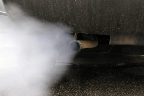 auto emissions pollution childhood cardiovascular disease risk