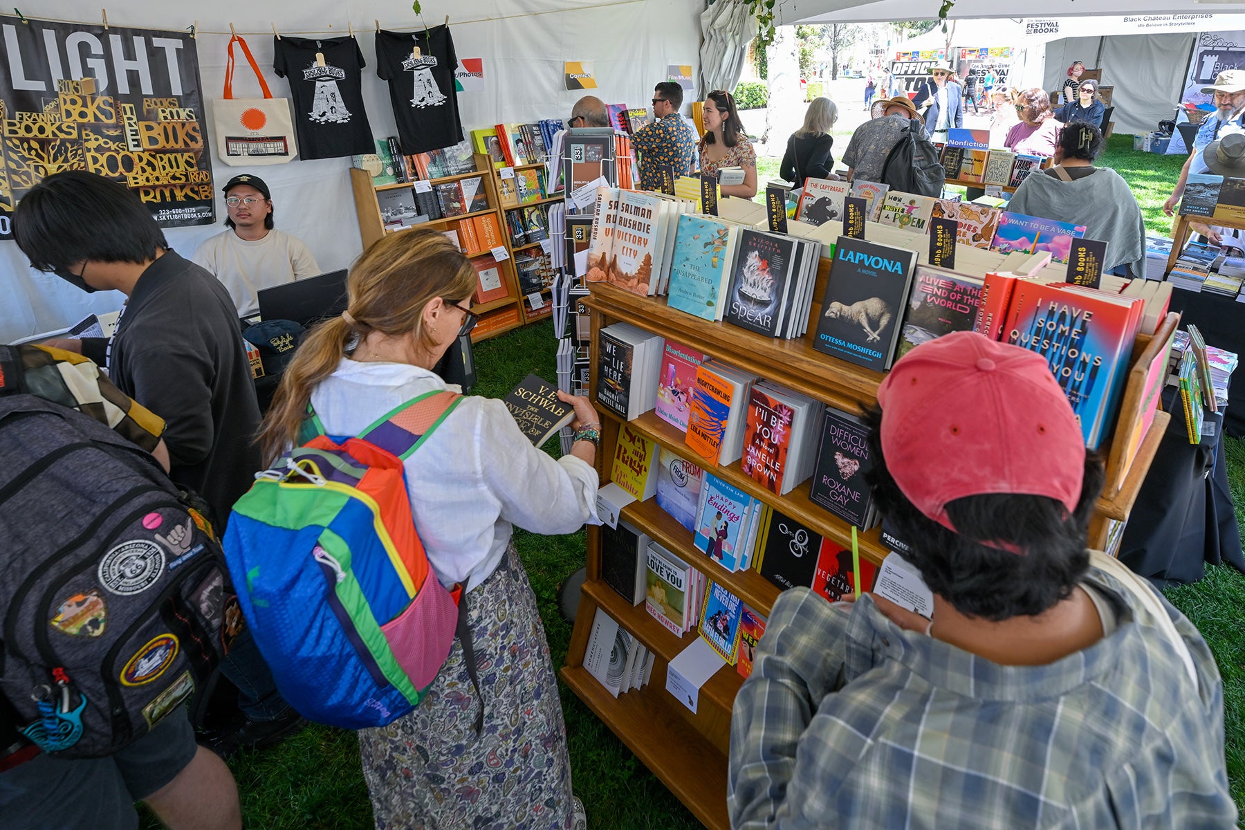 Los Angeles Times Festival of Books at USC: Book browsing